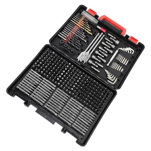318-Piece Screwdriver Bit Set and Drill Bit Set, Multi Tool Kit for Home Repair and Maintenance
