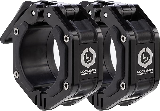 Lock-Jaw Flex Magnetic Barbell Collars/Clamps, 2"/50mm Olympic Bars