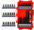 ARES 31020-47-Piece Impact Bit Set – Set Includes Phillips, Slotted, Square, Hex, and Standard and Tamper Torx Bits – Premium S2 Steel Construction