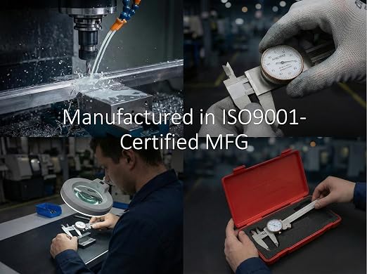 Accusize Industrial Tools 0-6 inch by 0.001 inch Precision Dial Caliper, Stainless Steel, in Fitted Box, P920-S216