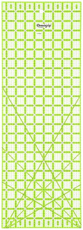 Omnigrip 8-1/2" x 24" Non-Slip Rectangle Quilting Ruler by Omnigrid
