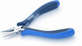 Needle Nose Pliers 5.1/4'' - schmitz 4211HS22 - straight, short, smooth jaws - ESD - Dissipative - Hightech tool for professionals - Made in Germany - Solingen