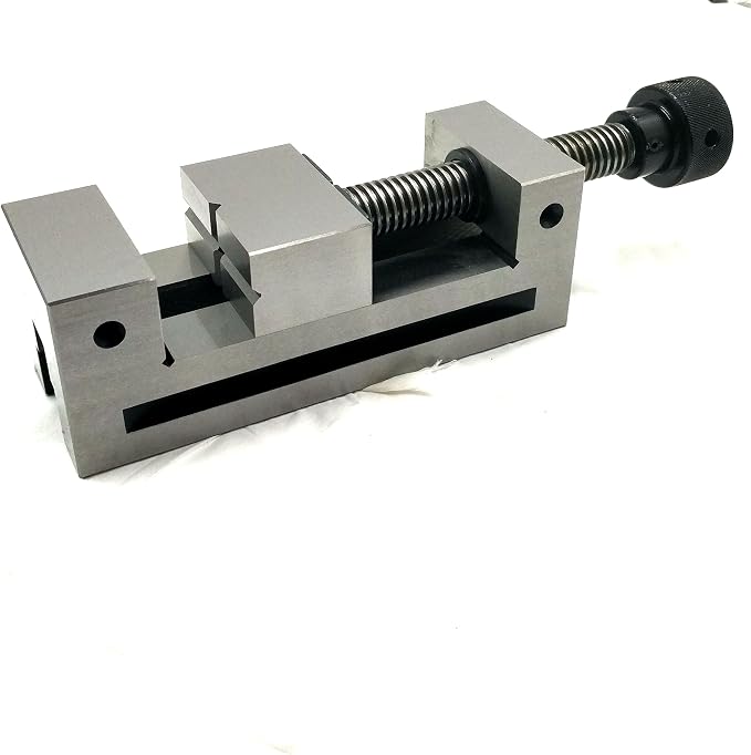 HFS(R) Precision Toolmakers Vise V-Groove, Bench Vice Clamp 0.0002" (2-1/2'')