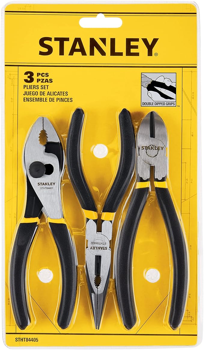 3 PC PLIERS SET