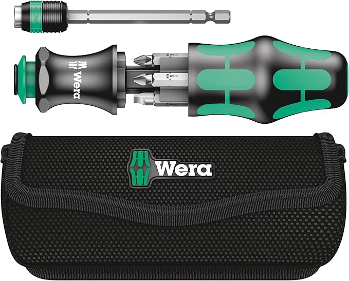 Wera 05051021001 Kraftform Kompakt 20 with pouch, 7 pieces
