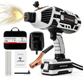 Welding Machine Handheld 110V 120Amp Portable ARC Welder Gun Hand Held Welder Machine with IGBT Inverter 5 Variable Current Adjustment for 1/16''-1/8'' Welding Rods