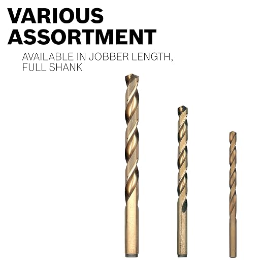 BOSCH CO2145 9/32 in. x 4-1/4 in. Cobalt Drill Bit (Pack of 2)