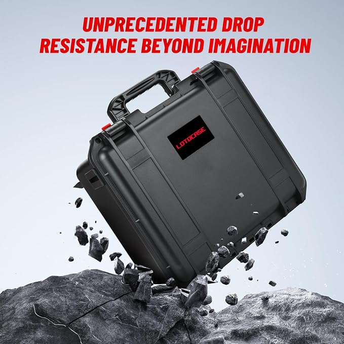 Hard Case for Milwaukee Jigsaw M18 - Storage Case Replacement for Jig Saw | Tool Carrying Case for Milwaukee D-handle Jig Saw 2737-20 Batteries & Charger Combo Kit Waterproof & Shockproof Storage Box