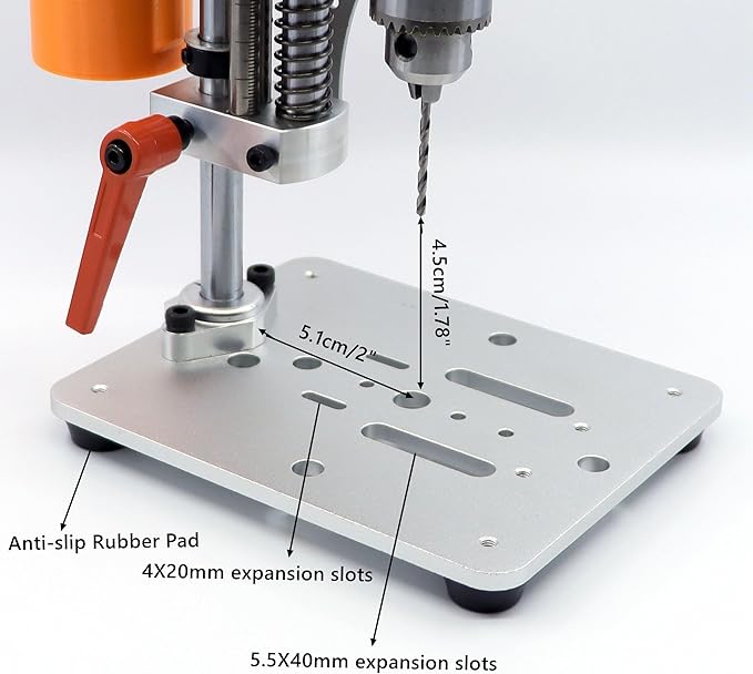 Precision Mini Drill Press Benchtop Driller Machine B10 Upgraded