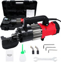 RC-22 1400W Electric Hydraulic Rebar Cutter Tool, Cuts 3/16"(5mm)–7/8"(22mm) #7 Rebar, Fast 2–3s Cutting Speed, 110V Portable Rebar Shear Machine with Pure Copper Motor and Toolbox