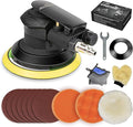 Autolock 5 Inche Air Random Orbital Sander, Pneumatic Palm Car Sander For Wood Polisher Metal, Auto Body Work, Da Sanders, Dual-action Sander(1pcs)