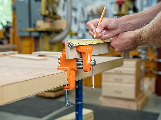 Pony 13025 3-Inch Light Duty Clamp On Vise