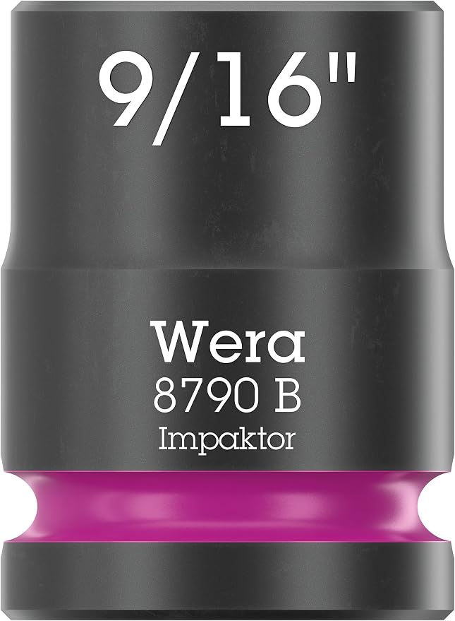 Wera 05005452001 9608 MAGNETIC RAIL B IMPAKTOR IMPERIAL 1, 9 PIECES