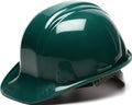 Pyramex Safety SL Series Cap Style Hard Hat, 4-Point Snap Lock Suspension