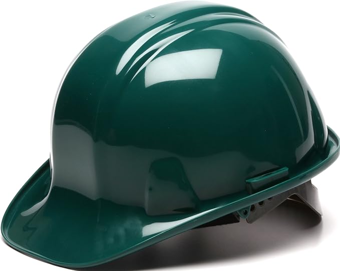 Pyramex Safety SL Series Cap Style Hard Hat, 4-Point Snap Lock Suspension