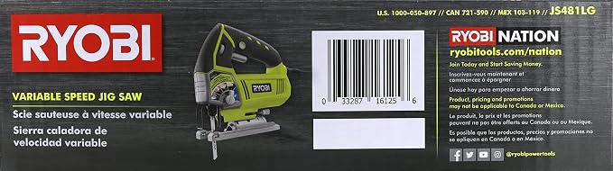 4.8 AMP Corded Variable Speed Orbital JIG Saw