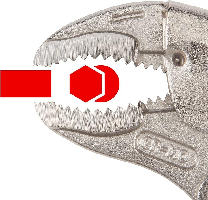 TEKTON Locking Pliers Set with Rack (10-Piece) | PLK99904
