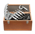 SPI 17-635-4 Calibrated Mechanical Outside Micrometer Set: 6 Micrometers, 0 to 6 inch Range