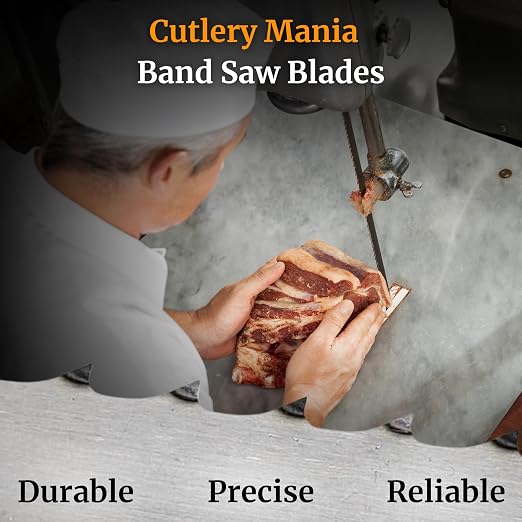 Cutlery Mania Band Saw Blade (Bone-in) 5/8x.022x3TPIx135 (4-Pack)