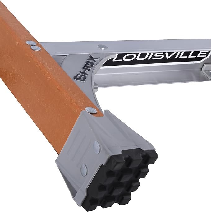 Louisville Ladder 12-Foot Fiberglass Step Ladder, 300-Pound Load Capacity, Type IA, FS1512