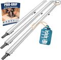 Peachtree Woodworking Supply ProGrip Aluminum Edge Clamp Set of 3-24 36 50, Ideal for Cutting Large Sheets of Plywood & Dado Slots, Circular Saw Straight Edge Guide Clamps and Edge Saw Guide