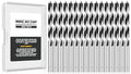 Brad Point Wood Drill Bit Set, 16Pcs 6MM Metric Drill Bit Set with Double Flutes Design for Carpenter Woodworking and All Types of Wood
