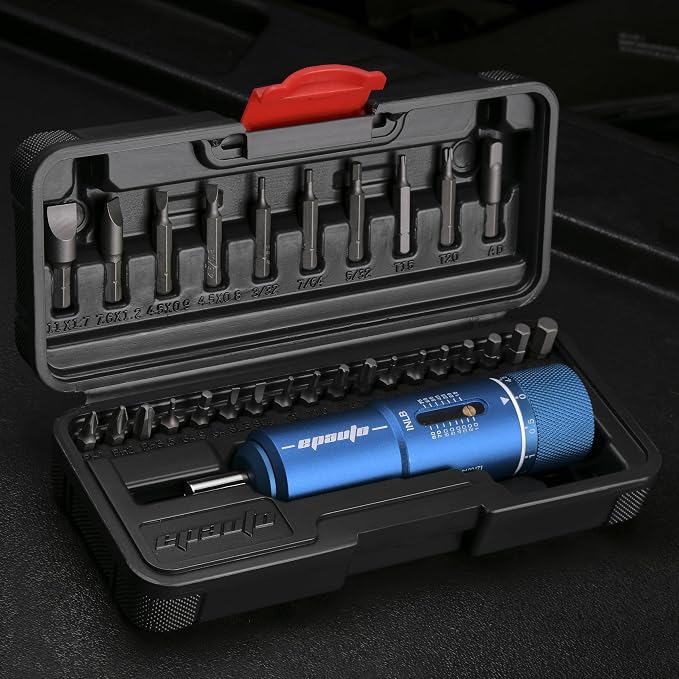 EPAuto Manual Wrench Screwdriver for Firearms | Bike Gears, 10-80 In/lb | Manual Wrench Screwdriver for Firearms | Bike Gears, 10-80 in/Lbs