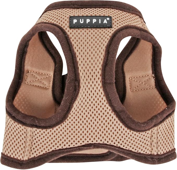 PUPPIA International Harness Soft B Vest, X-Large, Beige