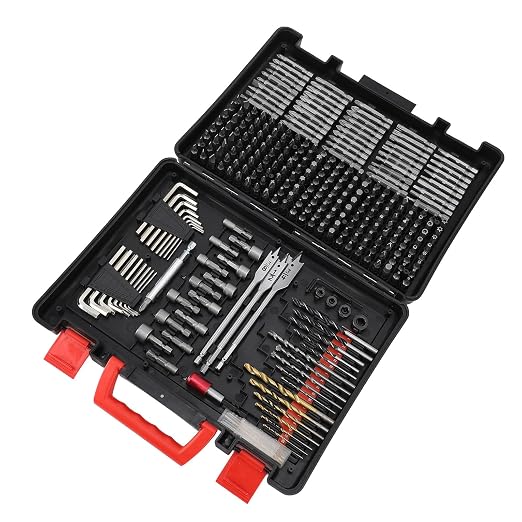 318-Piece Screwdriver Bit Set and Drill Bit Set, Multi Tool Kit for Home Repair and Maintenance