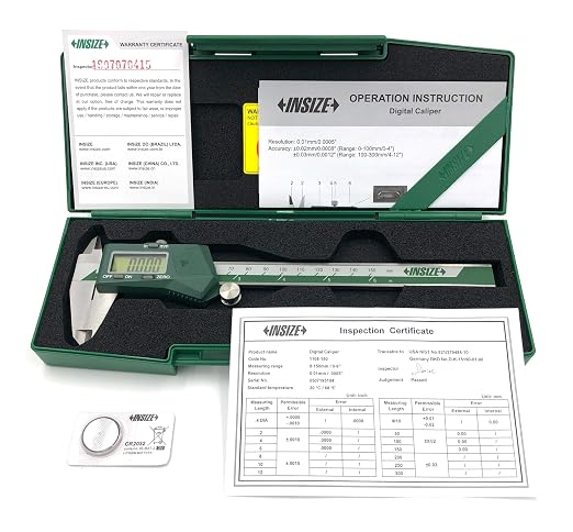 INSIZE 1108-150 Electronic Caliper, 0" - 6"