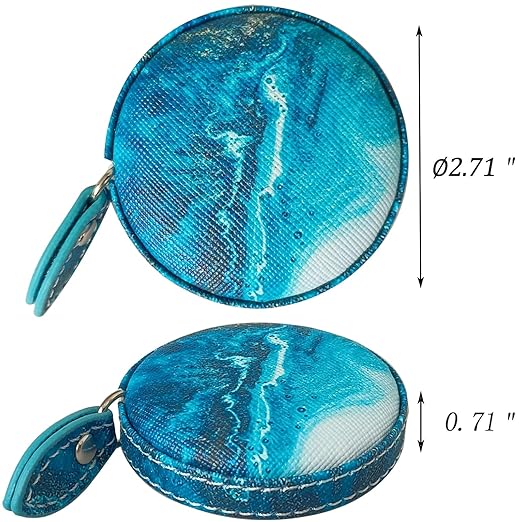 Tape Measure for Body Measuring Fabric Sewing Tailor Ruler Flexible Soft Pocket Small Mini Body Measurement Cloth Measuring Tape 60 Inch Premium Leather Retractable Tape Measure