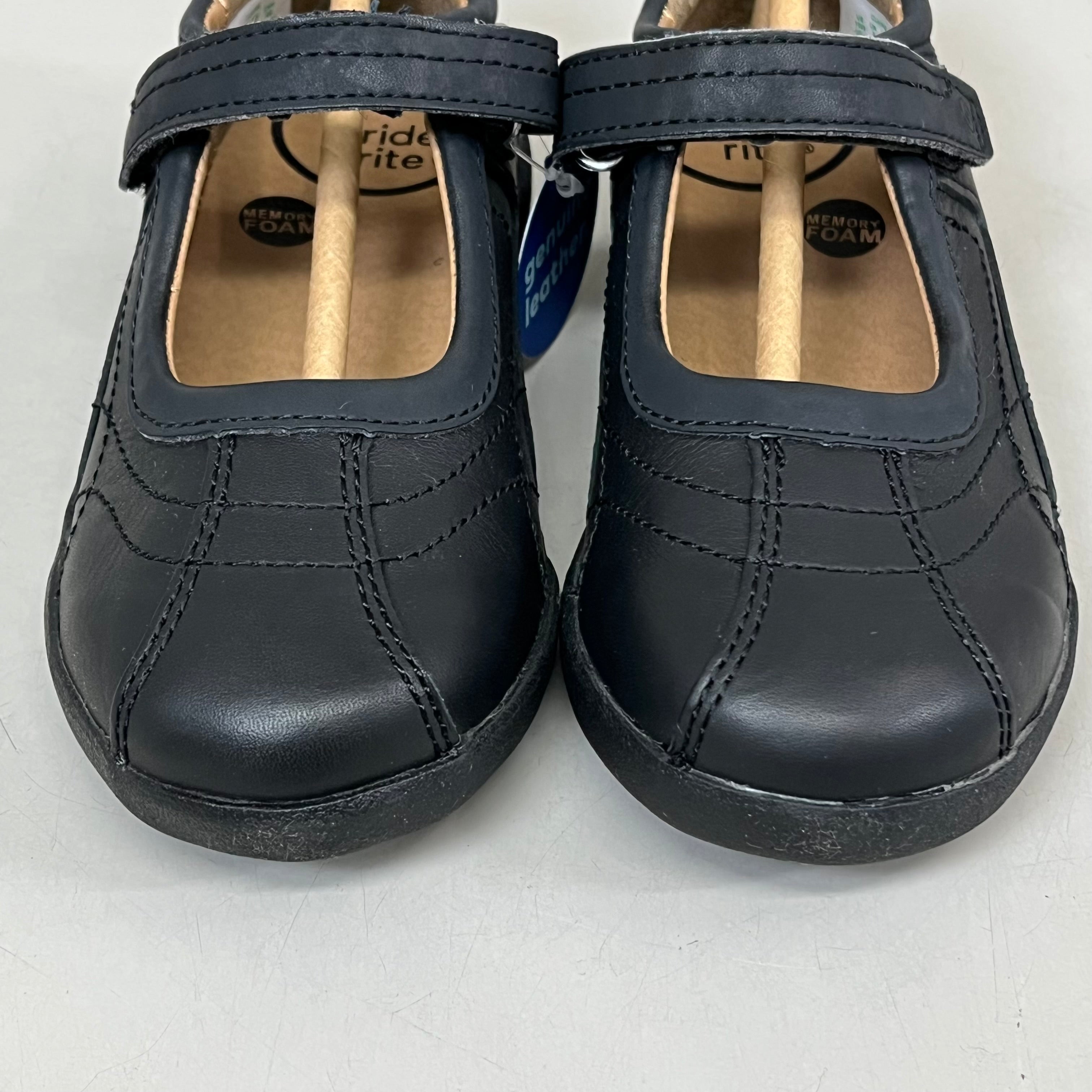 STRIDE RITE Claire Mary Jane Dress Shoes Sz 10W Black CG47396