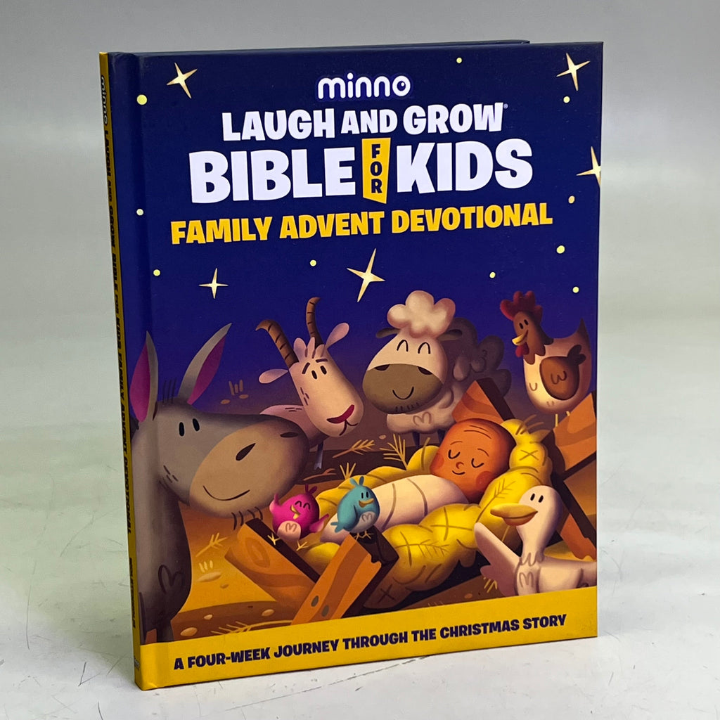 MINNO (2 PACK) Laugh & Grow Bible for Kids Family Advent Devotional