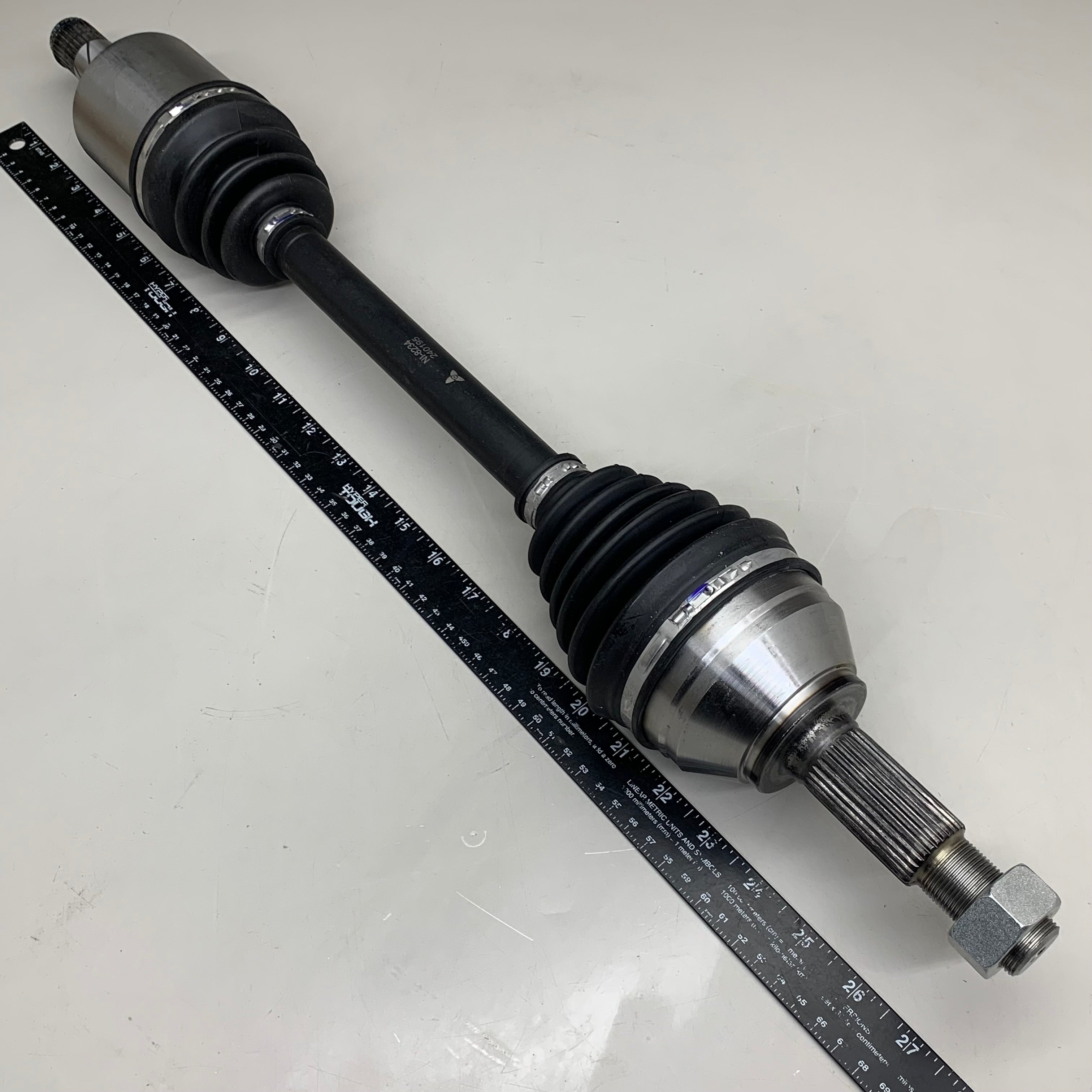 NAPA Premium CV Drive Axle Grooved 27 Spline 26.26" for Nissan 94-5078