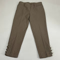 MULTIPLES Ankle Pants Petite Women's Sz 10P Truffle M33709PP