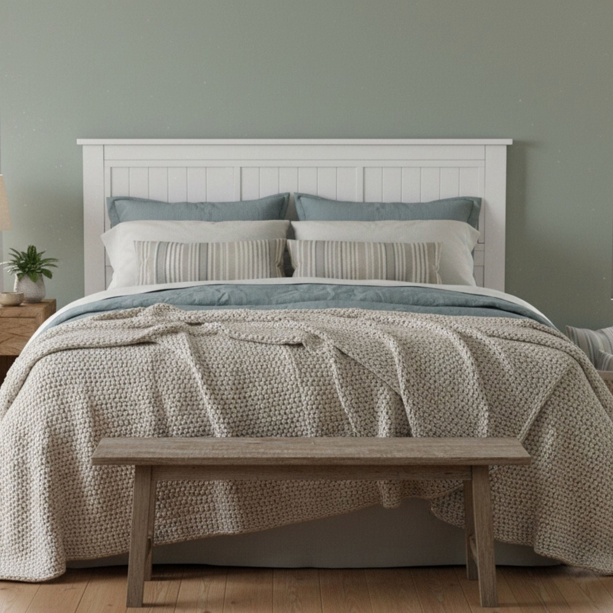 Walton Window Pane Panel Headboard
