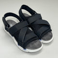 PROPET Travel Activ Sport Sandal Lightweight Women's Sz 7.5 W(D) Black As-is WST013P