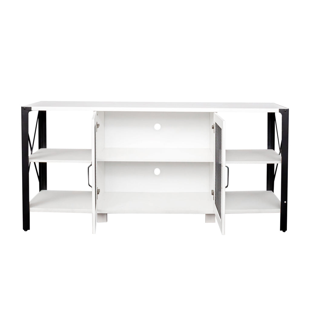 Industrial TV Stand for Living Room and Bedroom