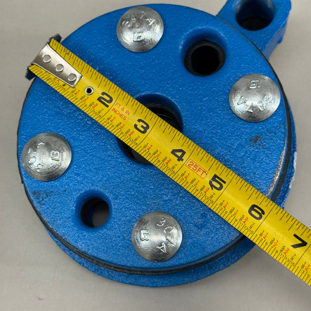 CAMPBELL  Cast Iron Well Cap/ Well Seal  6"x1-1/4" Blue SH6X1 1/4