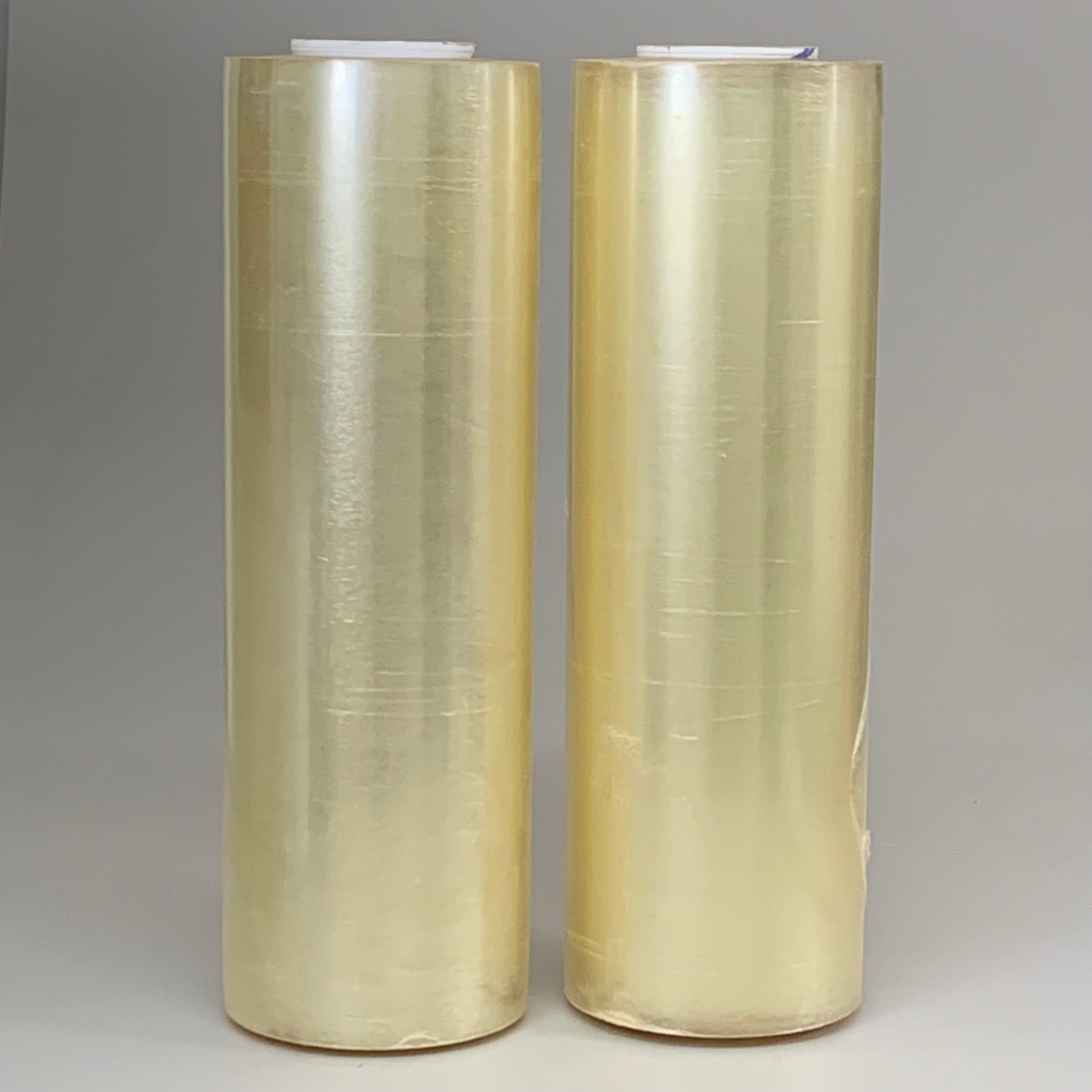 CERTIFIED FILM (2 PACK) Polyvinyl Chloride Stretch Wrap Film  500 Mm X 1000m Clear