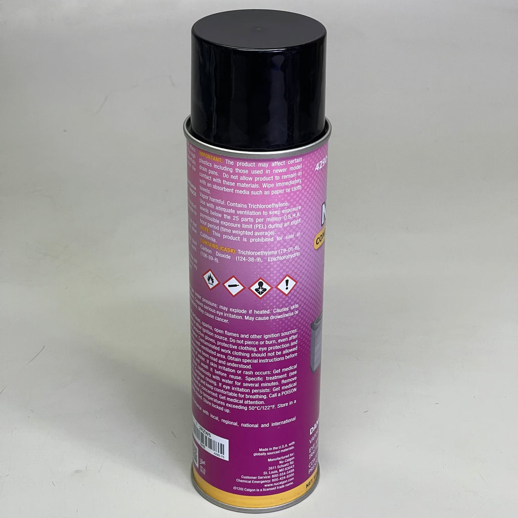 NU-CALGON (2 PACK) Nu-Blast Condenser Coil Cleaner 18 oz 2RZW5
