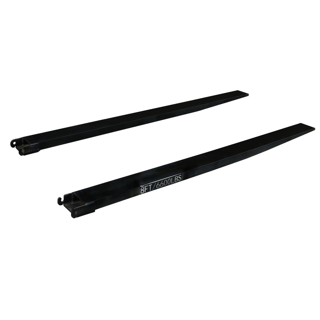 Greatbear 10ft Forklift Extensions 6” Wide Forks, 6600lbs Capacity (Pair)