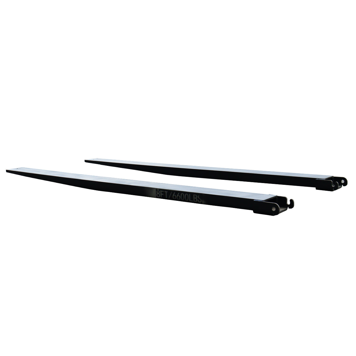 Greatbear 10ft Forklift Extensions 6” Wide Forks, 6600lbs Capacity (Pair)