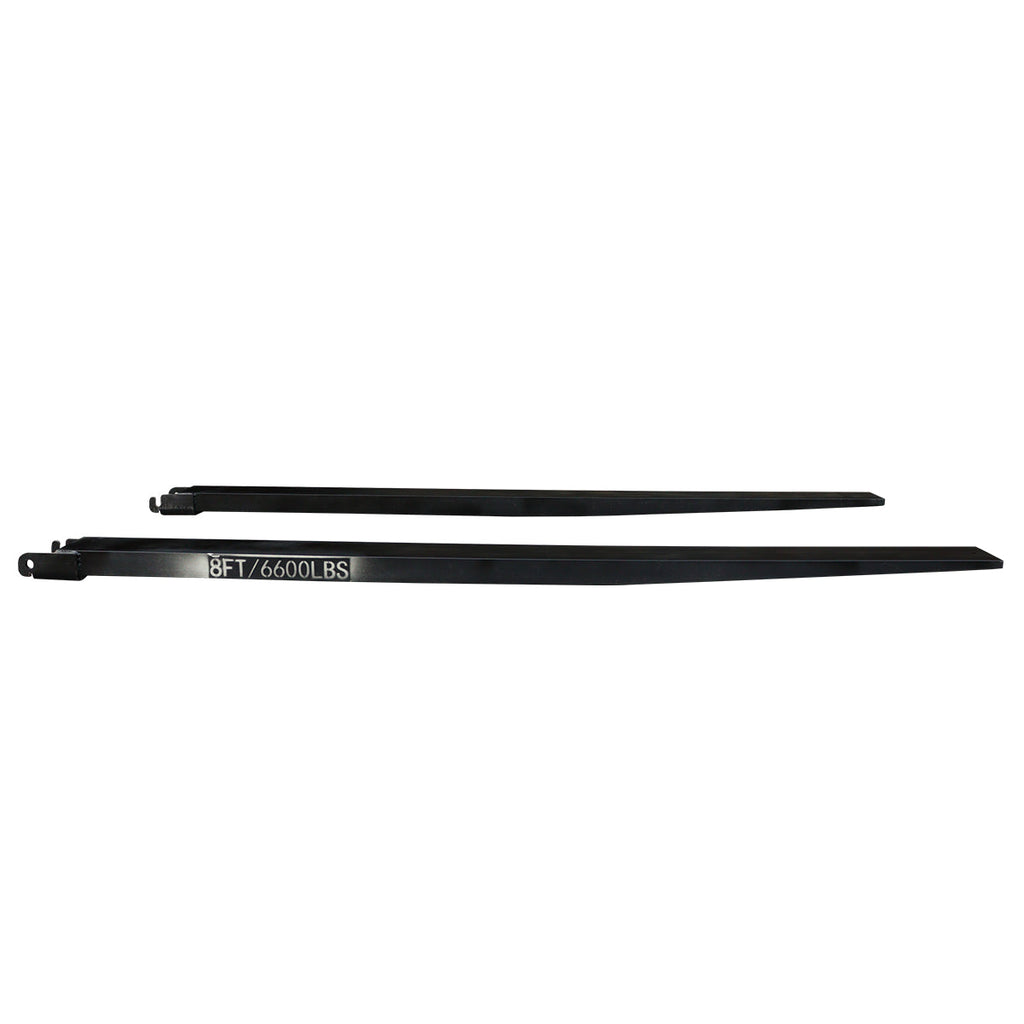Greatbear 10ft Forklift Extensions 6” Wide Forks, 6600lbs Capacity (Pair)