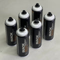 MONTANA CANS (6-PACK) Montana Black White Spray Paint 11 oz White BLK400-9105