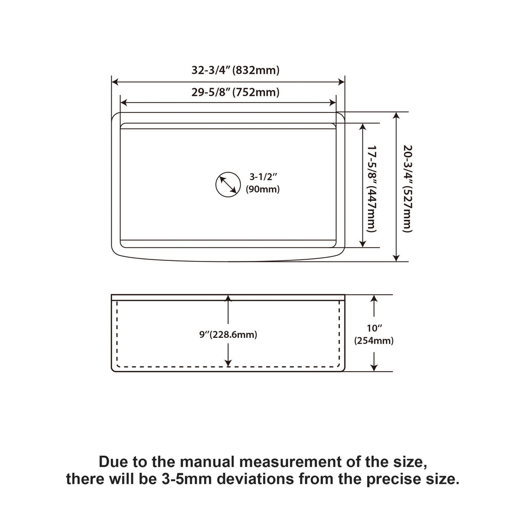 Kitchen Sink Workstation With Deep Bowl And Space-Saving Track Design - White