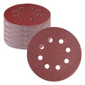 WORKPRO 50-Piece 80 Grit Sanding Discs - 5-Inch 8-Hole Hook and Loop Sandpaper for Random Orbital Sander (Not for Oscillating Tools or Mouse Sander)