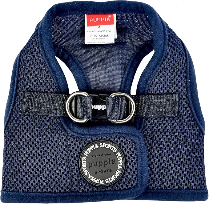 PUPPIA International PUAH305NYXL Soft Harness B Vest, X-Large,Navy