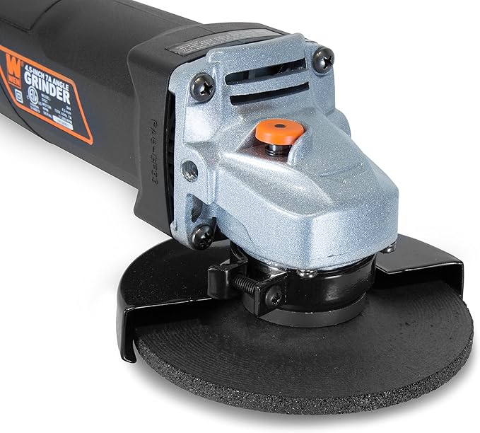 WEN 7-Amp Angle Grinder with 4-1/2-Inch Wheel and Reversible Handle (944)