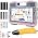 532Pcs Heat Gun for Shrink Tubing, Solder Seal Wire Connectors & Heat Shrink Tubing Kit, 26-6 AWG Waterproof Heat Shrink Wire Connectors with Mini Heat Gun for Marine Electrical